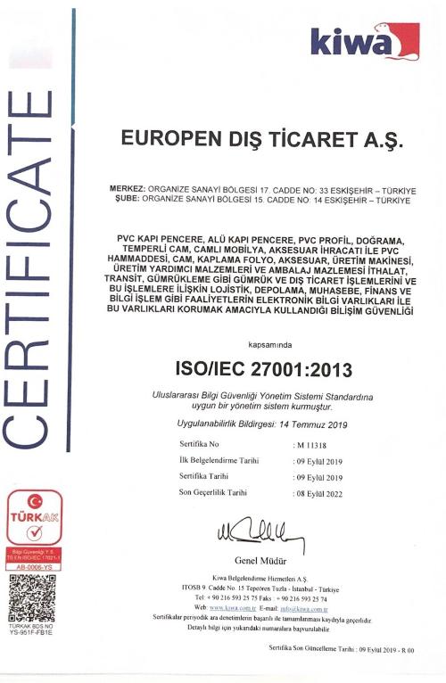 ISO 27001 2013 Belgesi-2