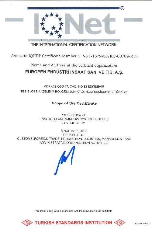 TSE ISO EN 9001 - 3